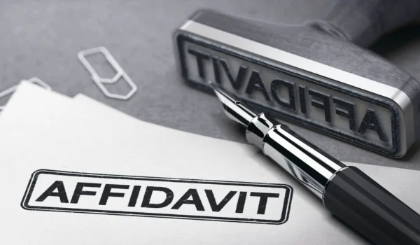 Meaning of Affidavit
